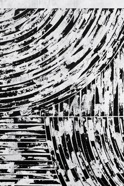 Martina Merlini : Untitled 4 (Detail)(Starch, Wax, Paper & Wood Series)