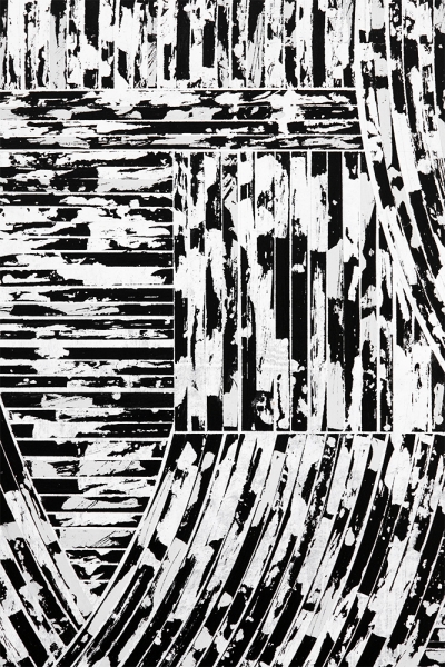 Martina Merlini : Untitled 5 (Detail)(Starch, Wax, Paper & Wood Series)