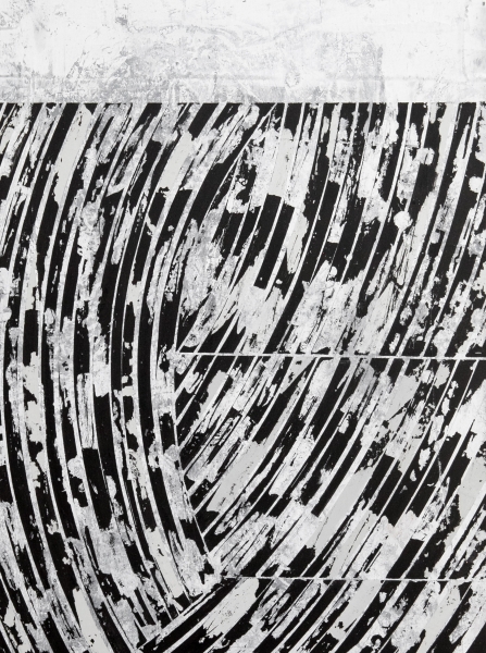 Martina Merlini : Untitled 6 (Detail) (Starch, Wax, Paper & Wood Series)