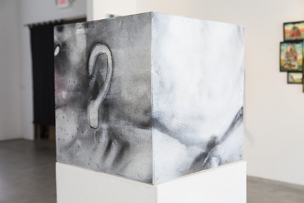 Anniversary Group Show : Anthony Lister<br>Facebox (Back View)
