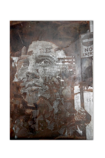 Anniversary Group Show : VHILS<br>Apathy #8