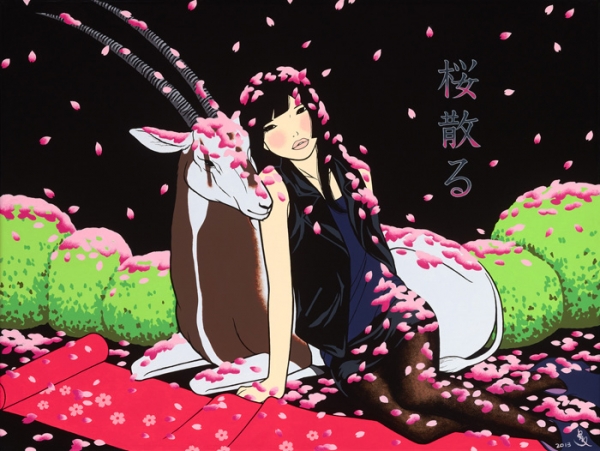 Yumiko Kayukawa : SAKURA CHIRU (Cherry Blossoms Fall)