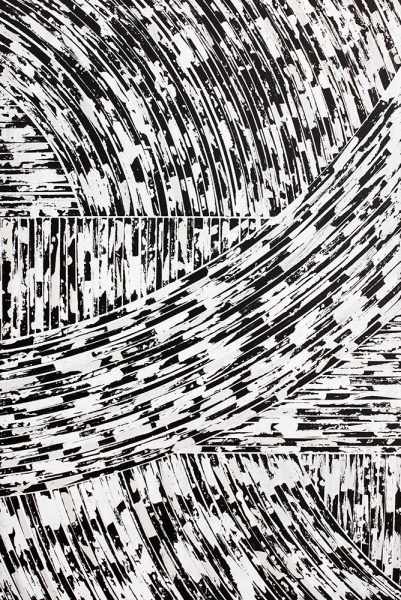 Martina Merlini : Untitled 1 (Starch, Wax, Paper & Wood Series)